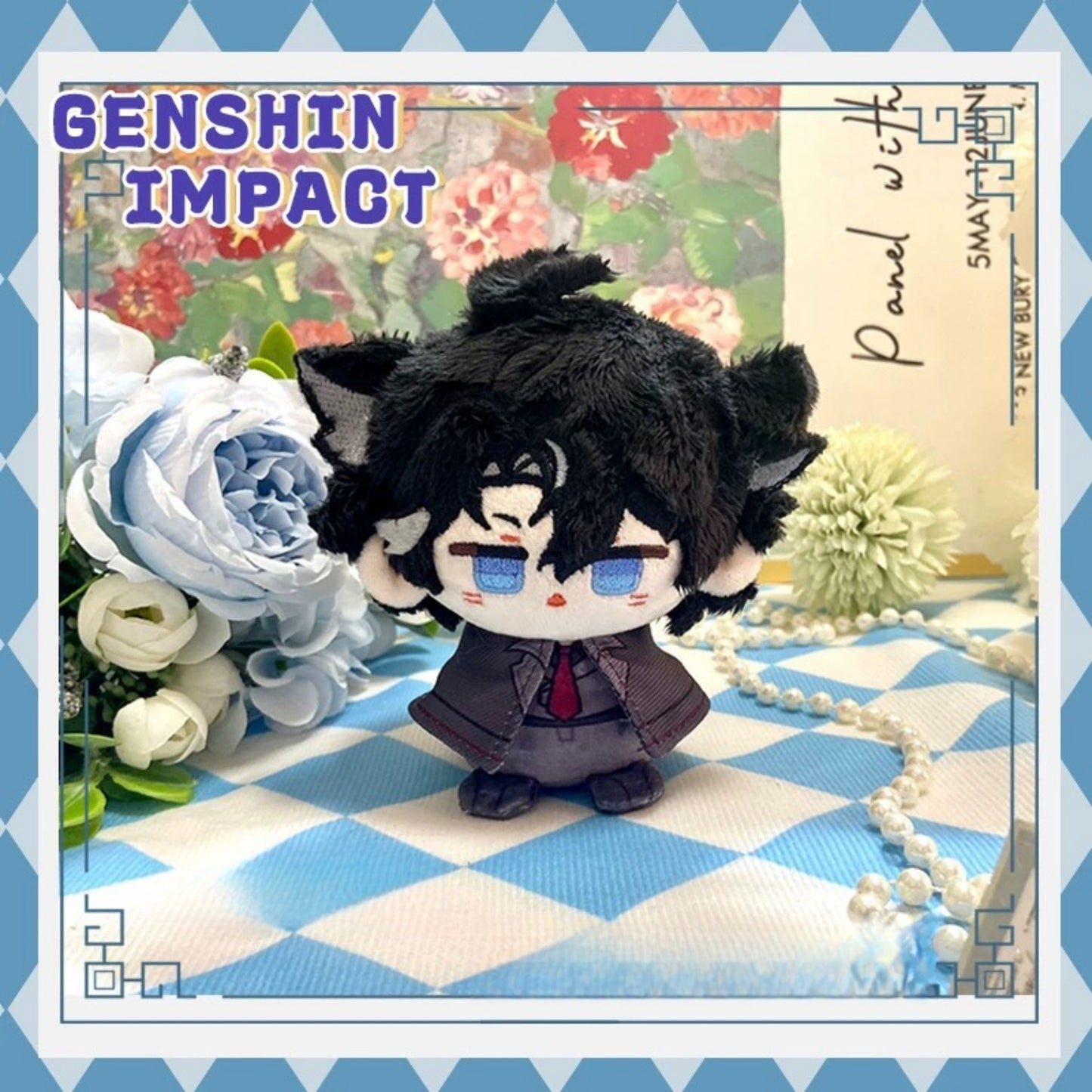 YoloAnime plushie Genshin Impact  Focalors Furina Neuvillette Navia Wriothesley Clorinde  Plush Doll 12CM