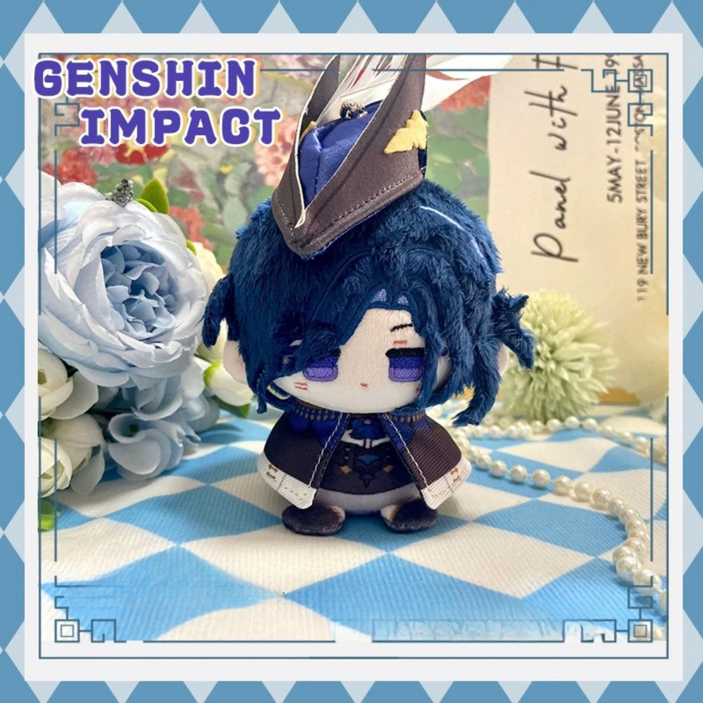 YoloAnime plushie Genshin Impact  Focalors Furina Neuvillette Navia Wriothesley Clorinde  Plush Doll 12CM