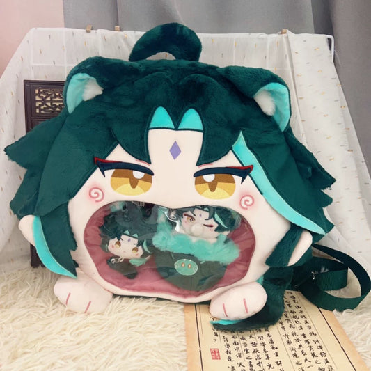 Yolo Anime  Genshin Impact Xiao Backpack Shoulder Bag