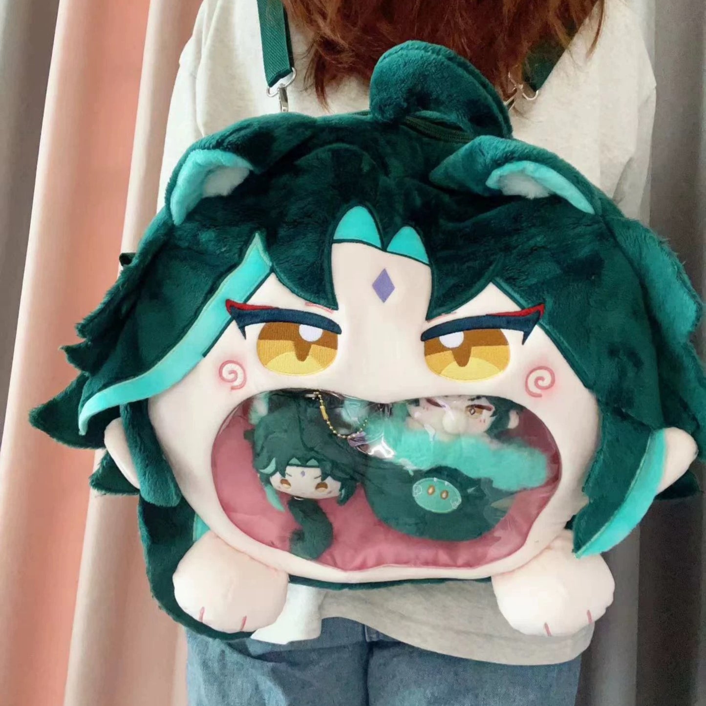 Yolo Anime  Genshin Impact Xiao Backpack Shoulder Bag