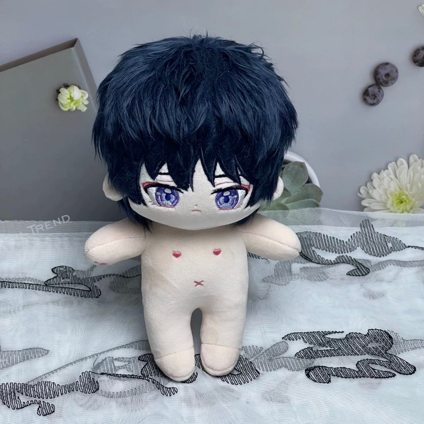 Yolo Anime Genshin Impact Scaramouche Wanderer Plush Doll Dress up Toy Plushie 20cm