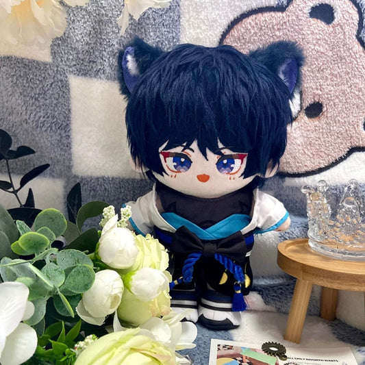 Yolo Anime Genshin Impact Scaramouche Plush Doll Dress up Plushie Toy 20CM