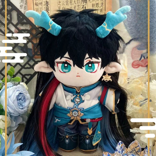 Yolo Anime Honkai: Star Rail Anime Dan Heng Imbibitor Lunae Plush Toy Dress UP Doll Gift