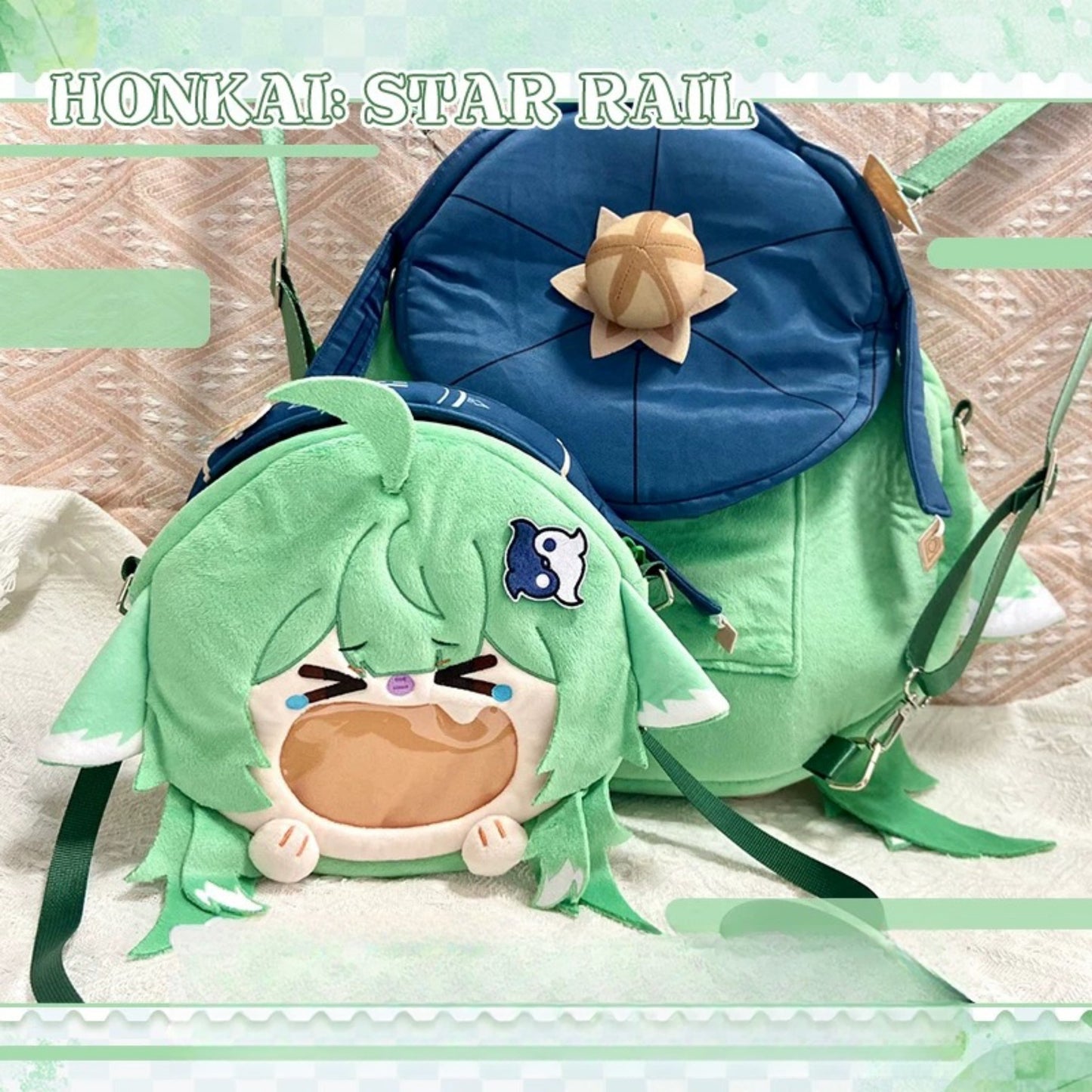 Yolo Anime Honkai :Star Rail HuoHuo Crossbody Backpack  Bag  Gift