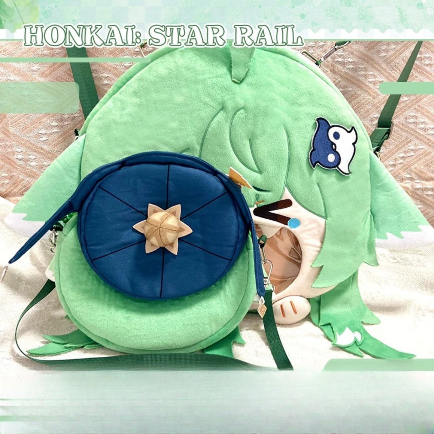 Yolo Anime Honkai :Star Rail HuoHuo Crossbody Backpack  Bag  Gift