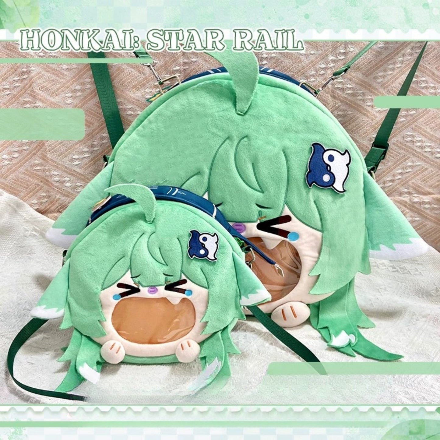 Yolo Anime Honkai :Star Rail HuoHuo Crossbody Backpack  Bag  Gift