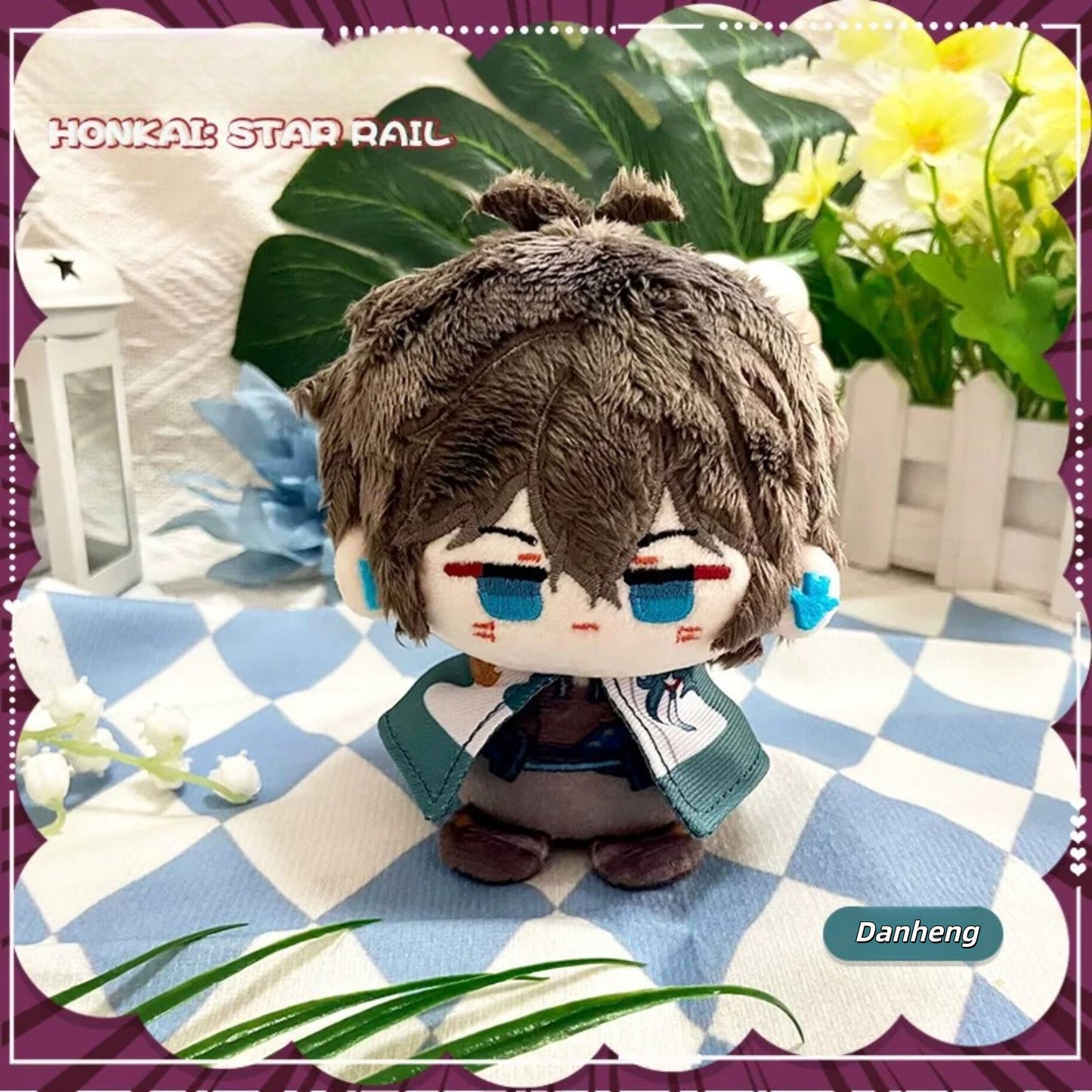 Yolo Anime Honkai: Star Rail Kafka Bailu Herta Jingyuan  Danheng Plushie  Plush Doll Toy 12 CM