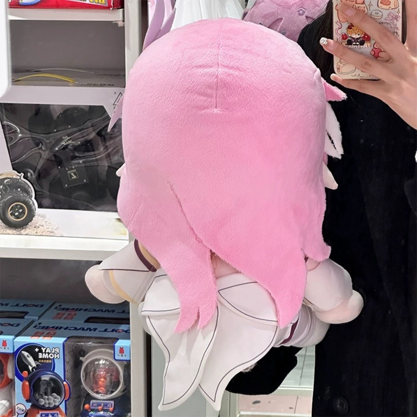 Yolo Anime Honkai Impact 3 Elysia  Plush Doll Sitting  Dress Up Plushie Stuffed Toy 40CM