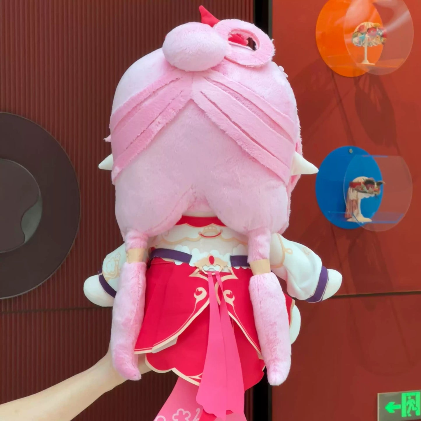 Yolo Anime Honkai Impact 3 Elysia Peachy Spring 40cm Plush Doll Dress up Toy Anime Plushie Game