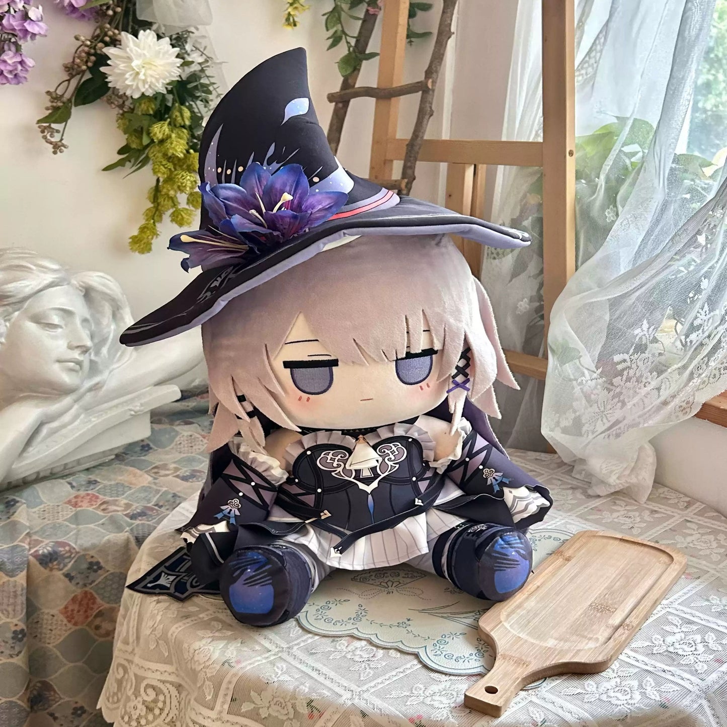 Yolo Anime Honkai: Star Rail Herta 40cm Dress Up Plush Doll Stuffed Toy Plushie  Gift