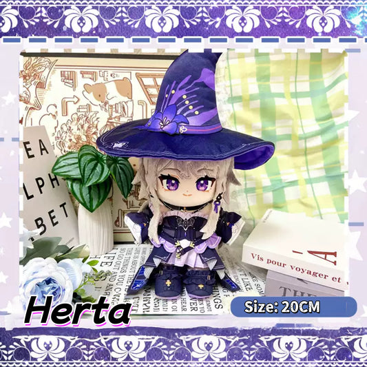Yolo Anime Honkai: Star Rail Herta 40cm Stuffed Dress Up Plush Doll Toy Plushie Gift
