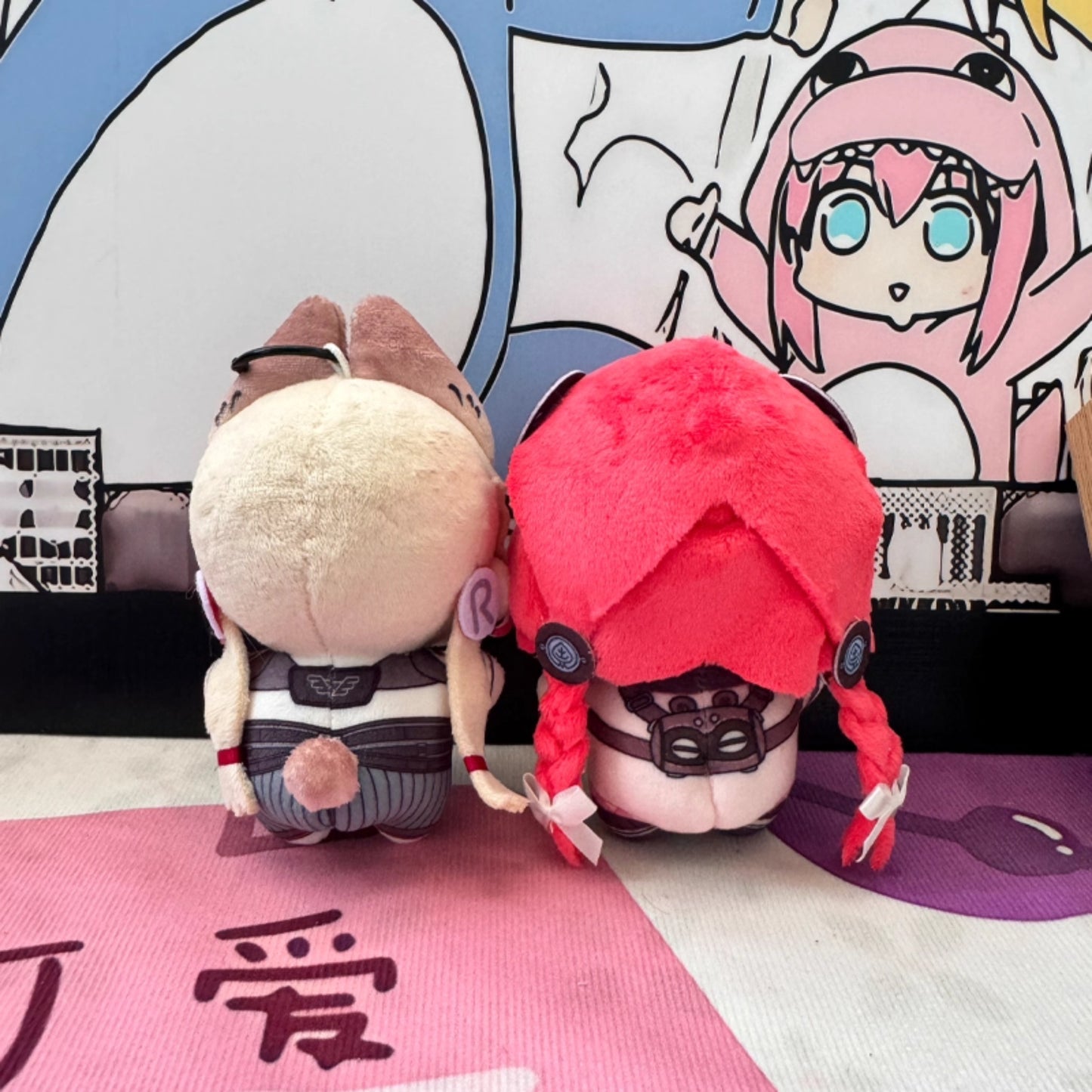 Yolo Anime  Fan-made Ukinami Yuzuha Alice 10cm Plush Doll Stuffed Pillow Dress Up 10CMToy