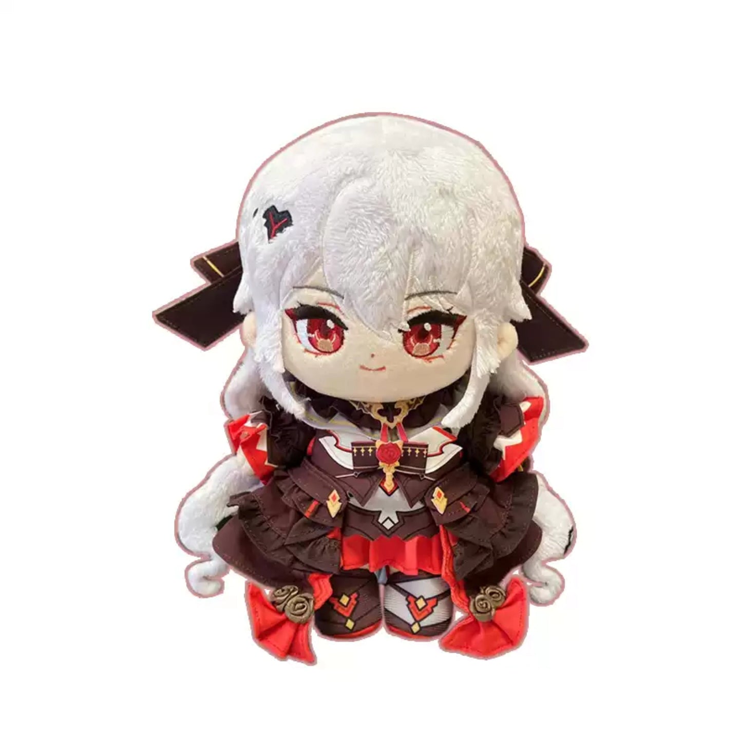 Yolo Anime Honkai Impact 3 Theresa Apocalypse Plush  Dress Up Stuffed Doll 20CM