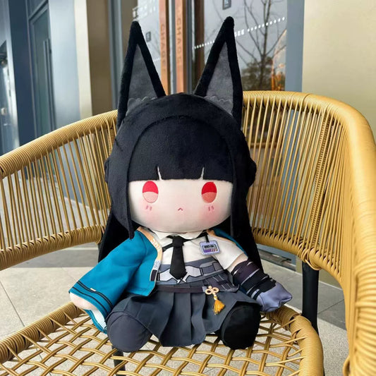 Yolo Anime Zenless Zone Zero Hoshimi Miyabi Dress Up Plush Stuffed Toy 40cm Doll Gift
