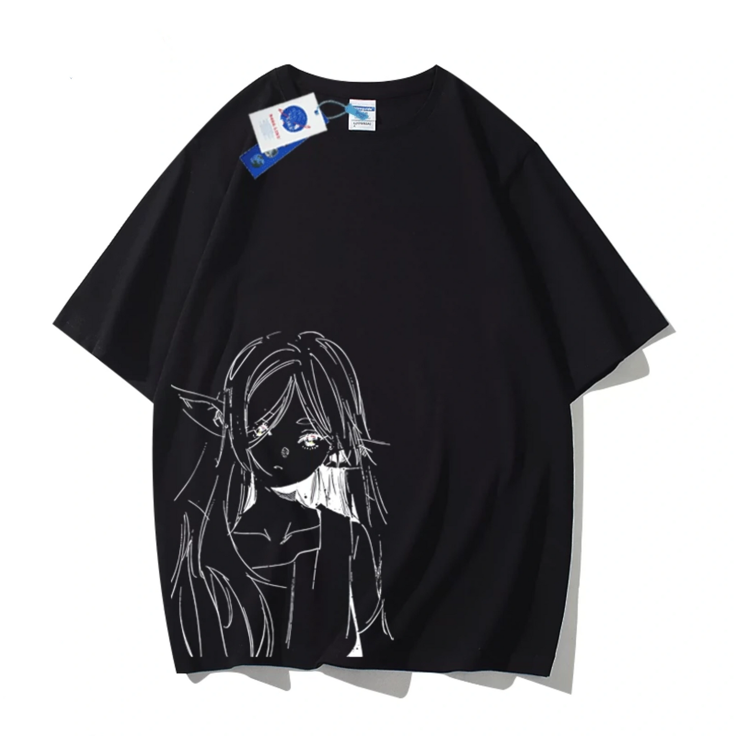 Frieren Beyond Journey’s End Frieren Hand Painted short-sleeved T-shirt