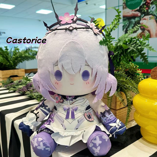 Yolo Anime Honkai: Star Rail Castorice Stuffed Dress Up Plushie 40cm Plush Doll Toy Gift