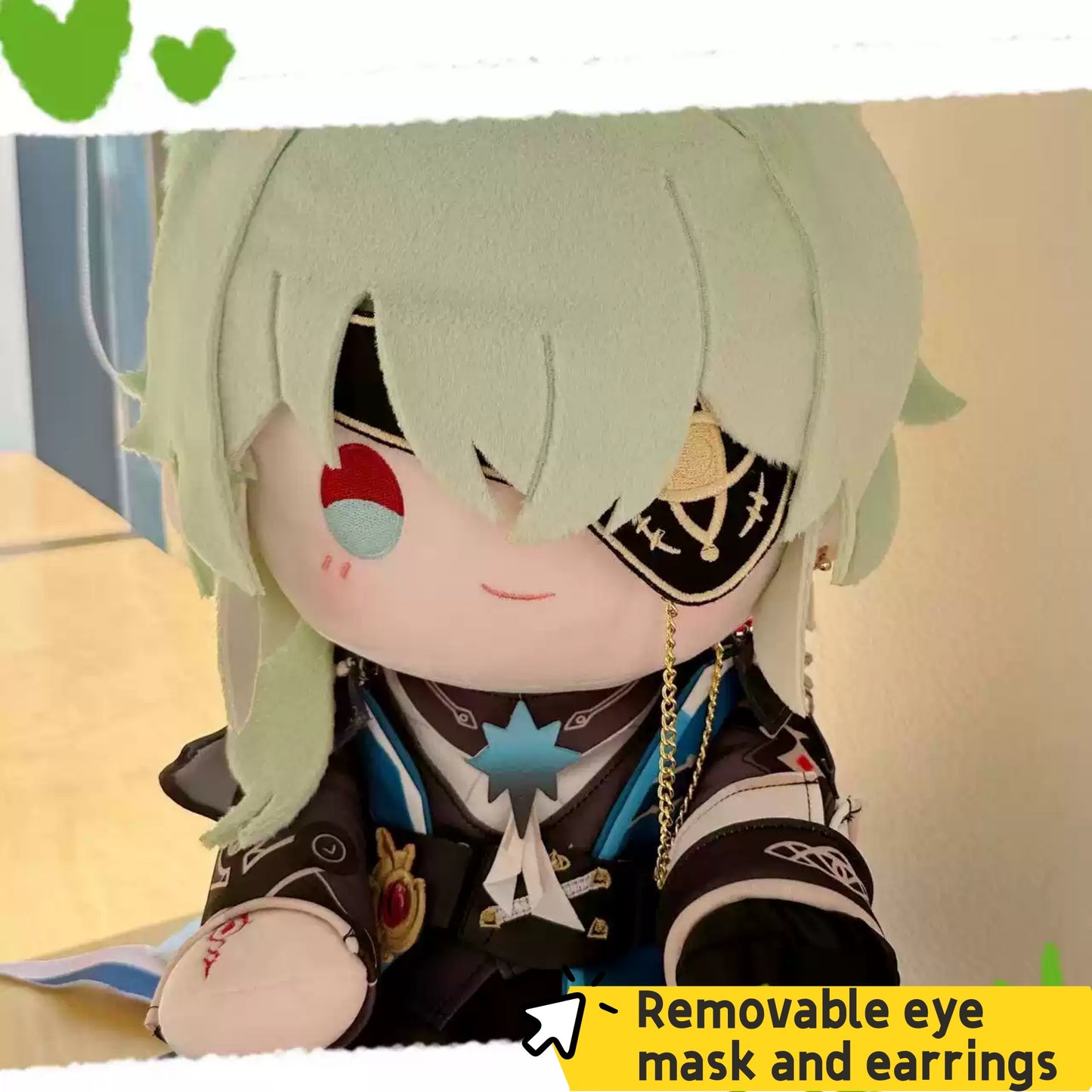 Yolo Anime Honkai: Star Rail Anaxagoras Anaxa Dress Up Plush Doll Plushie Toy 40cm Gift