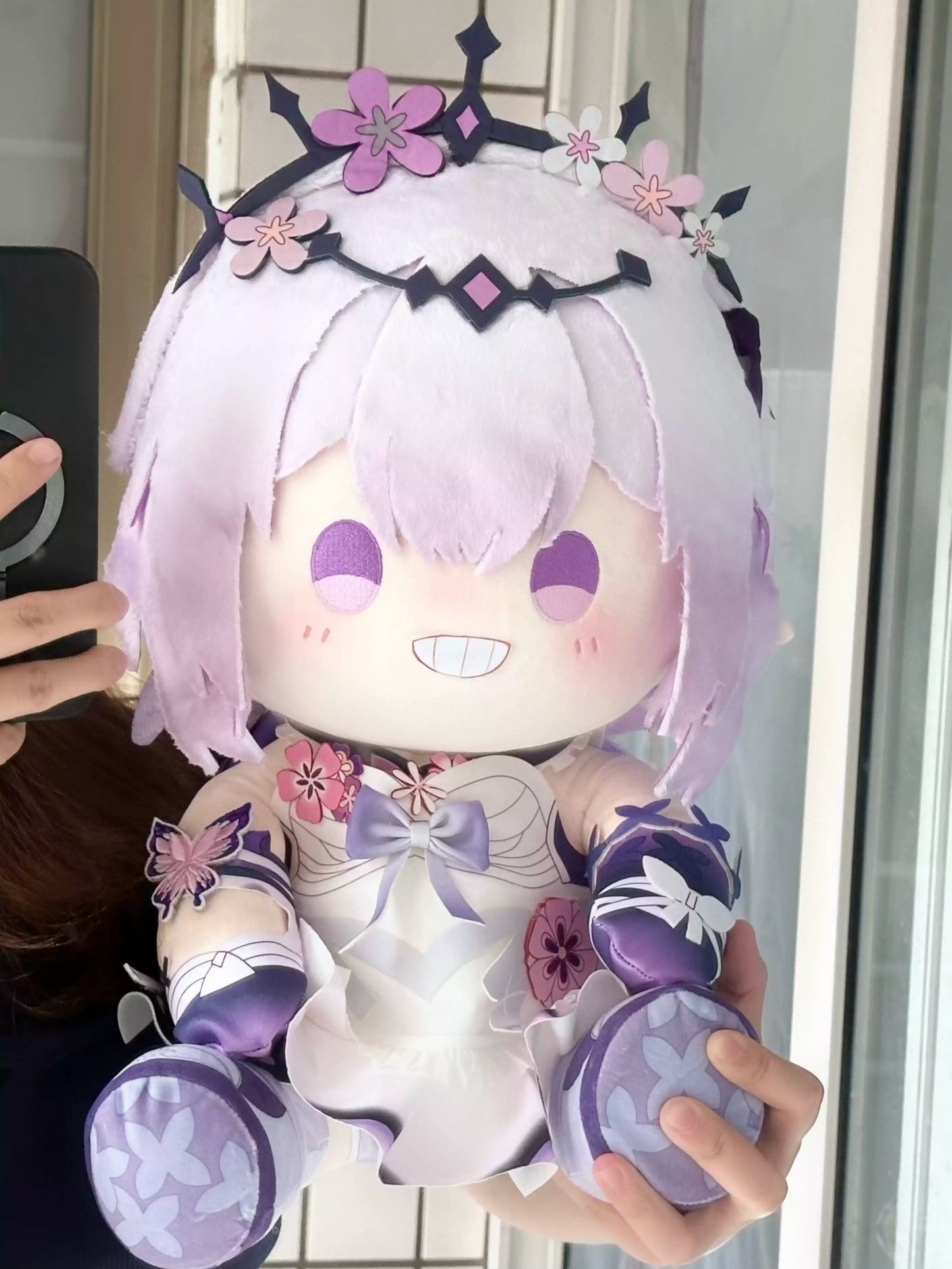 Yolo Anime Honkai: Star Rail Castorice Stuffed Dress Up 40cm Plush Doll Toy Plushie Toy