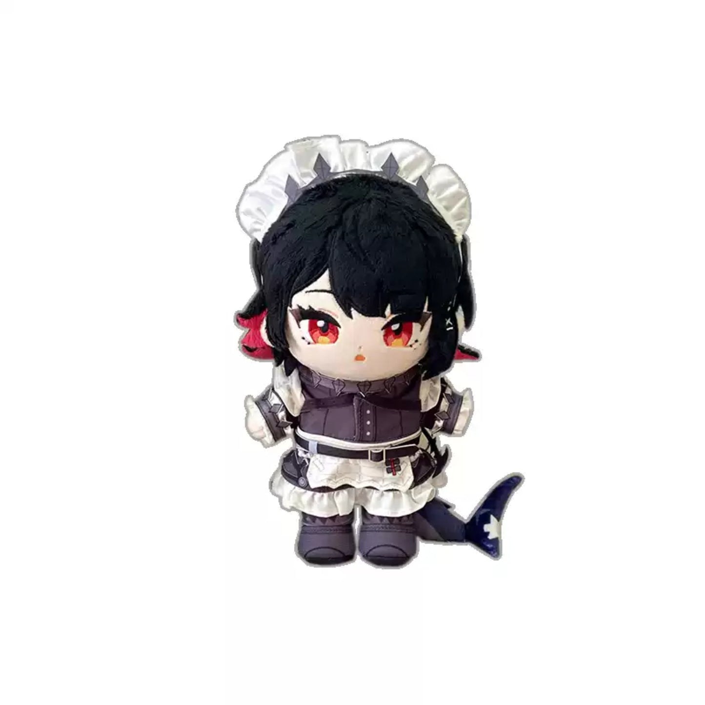 Yolo Anime Zzz  Fan-made Ellen Joe Shark  Plush Doll Pillow Dress up Toy 20cm Gift