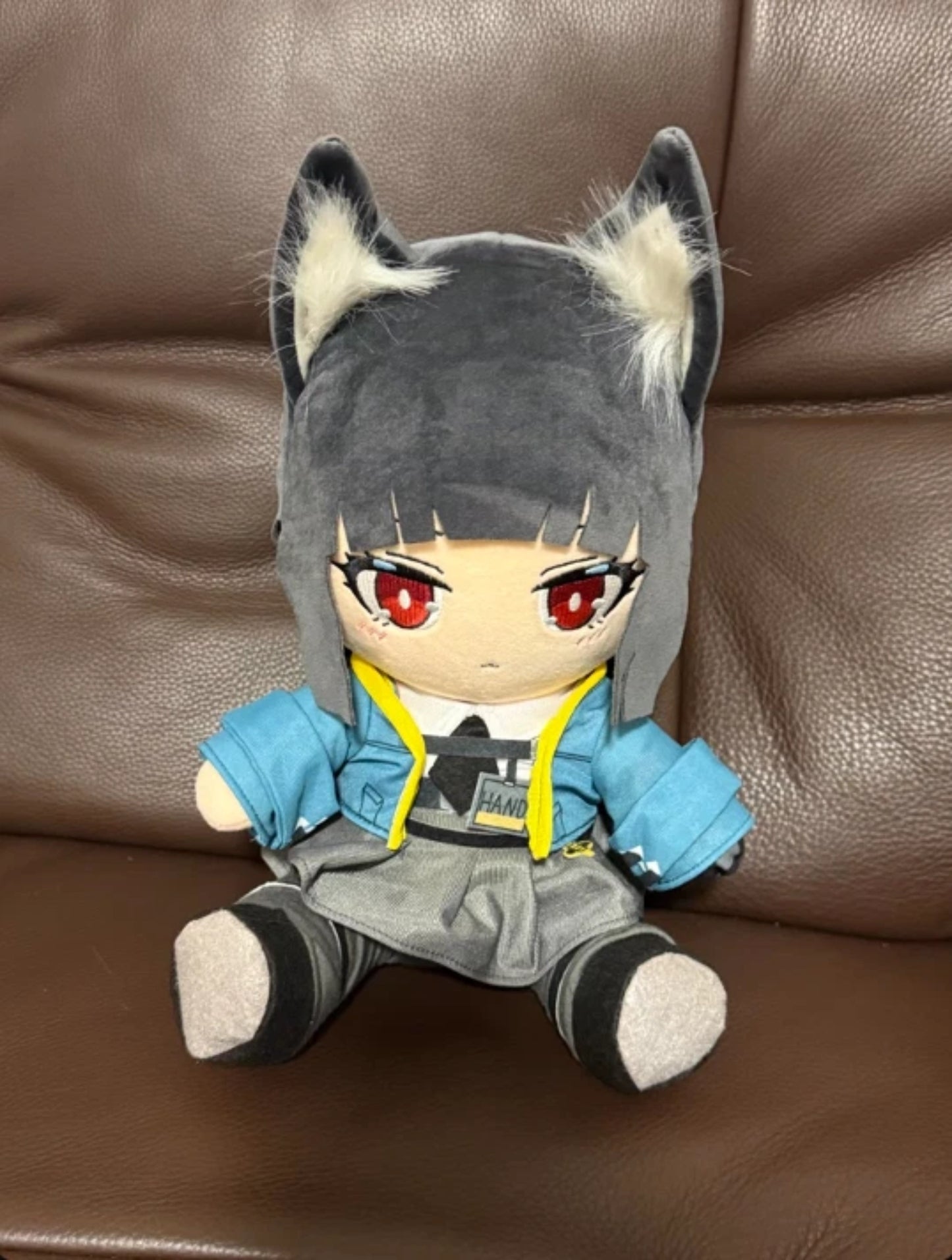 Yolo Anime Zenless Zone Zero  Fan-made Hoshimi Miyabi Plush Doll Dress Up Toy Plushie Gift 30cm